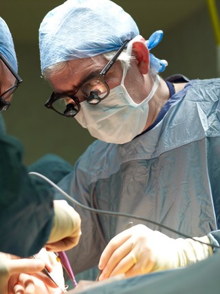 Male surgeon in the Operating Room.