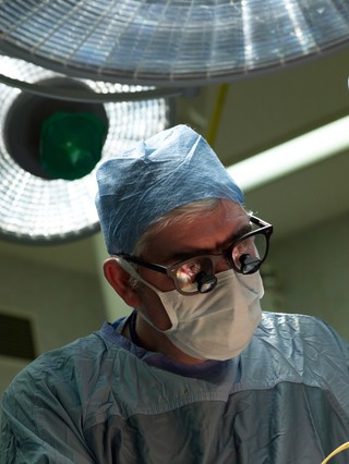 Male surgeon in the Operating Room.