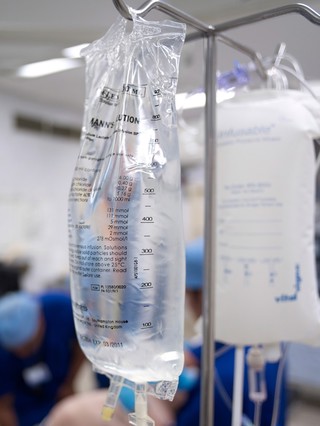 Intravenous drip bag