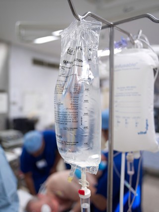 Intravenous drip bag