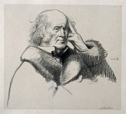 Sir Henry Wentworth Acland. Lithograph by William Rothenstein.