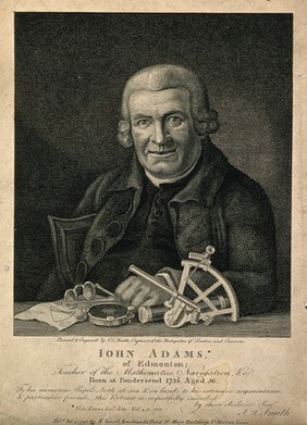 John Adams. Engraving by J.T. Smith, 1795.