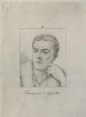 Francesco Aglietti. Etching after N. Schiavoni.