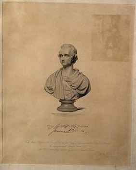 Sir James Alderson. Line engraving by E. R. Whitfield after J. E. Jones.