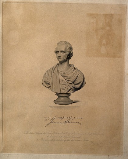 Sir James Alderson. Line engraving by E. R. Whitfield after J. E. Jones.