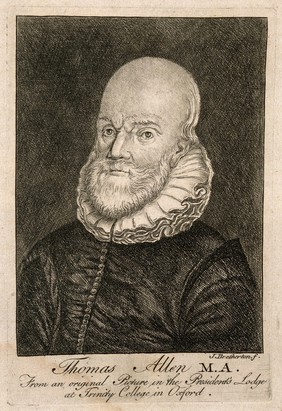 Thomas Allen. Etching by J. Bretherton.