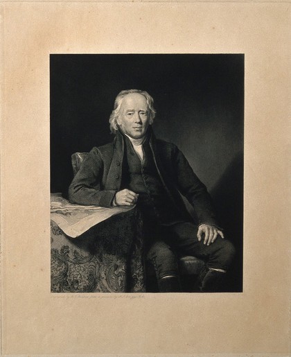 William Allen. Line engraving by H. C. Shenton after H. P. Briggs.
