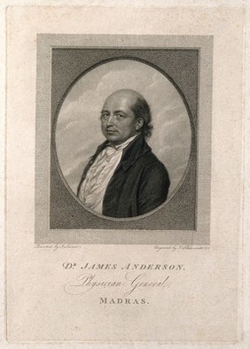 James Anderson. Stipple engraving by L. Schiavonetti after J. Smart.