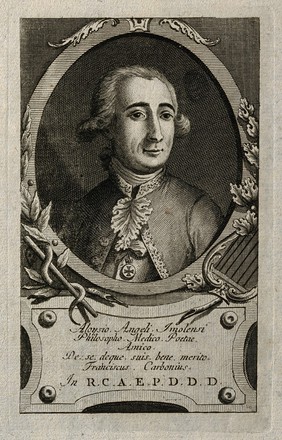 Luigi Angeli. Engraving.