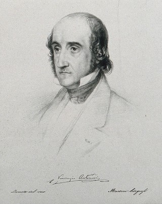 Vincenzio Antinori. Lithograph by Martini after C. E. Liverati, 1841.