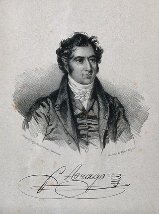 Dominique François Arago. Lithograph by Weld Taylor.