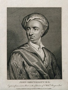 John Arbuthnot. Line engraving, 1798.