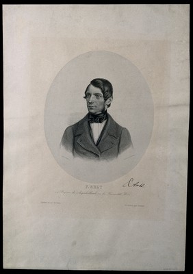 Ferdinand von Arlt. Lithograph by J. Stouss.