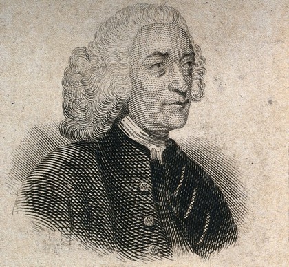 John Armstrong. Line engraving after Sir J. Reynolds.