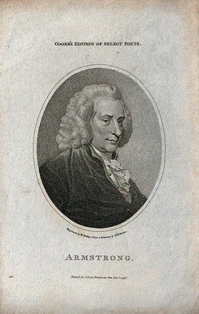 John Armstrong. Stipple engraving by W. Ridley after W. H. Brown.