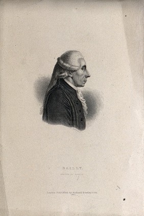 Jean Sylvain Bailly. Engraving by W. Greatbach, 1881, after J. B. Mauzaisse.