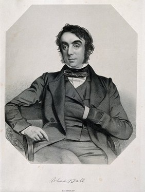 Robert Ball. Lithograph by T. H. Maguire after himself.