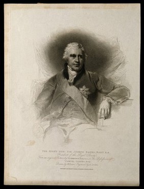 M0011324: Portrait of Sir Joseph Banks (1743-1820)