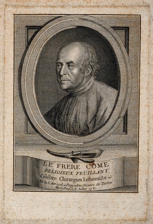 view Jean Baseilhac [Frère Côme]. Line engraving.