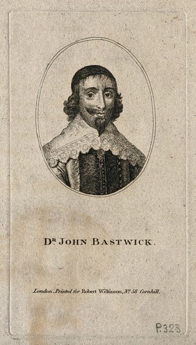 John Bastwick. Etching.