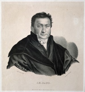 view Jean Marie Baud. Lithograph by A. Lemonnier after M. Hess, 1827.