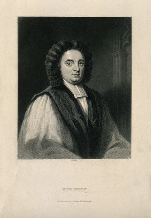 view George Berkeley. Line engraving by W. Holl.