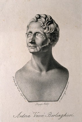 Andrea Vacca Berlinghieri. Lithograph by Ridolfi after P. Folini, 1826.