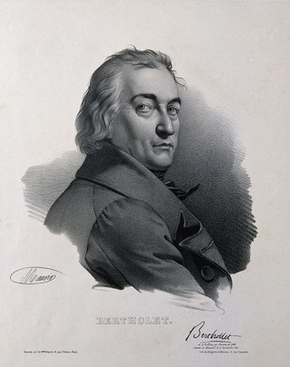 Claude Louis Berthollet. Lithograph by N. E. Maurin, 1832.