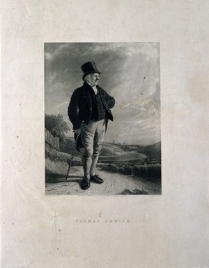 view Thomas Bewick. Line engraving by F. Bacon after J. Ramsay.