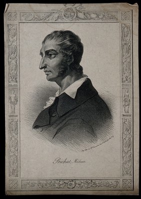 Marie François Xavier Bichat. Lithograph by Joséphine-Clémence Formentin.