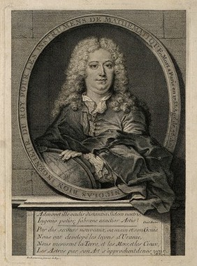 Nicolas Bion. Line engraving by N. de Larmessin IV (also numbered III).