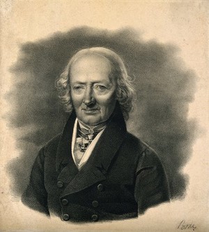 view Johann Elert von Bode. Lithograph.