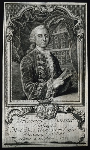 view Friedrich Boerner. Line engraving by J.C. Sysang after A. Tischbein.