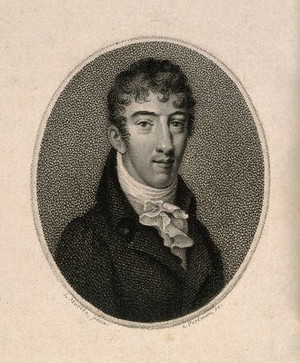 view Andreas Conrad Bonn. Stipple engraving by L. Portman after L. Moritz.