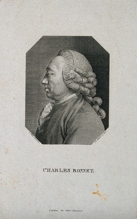 Charles Bonnet. Line engraving by A. Schule after Clemens.