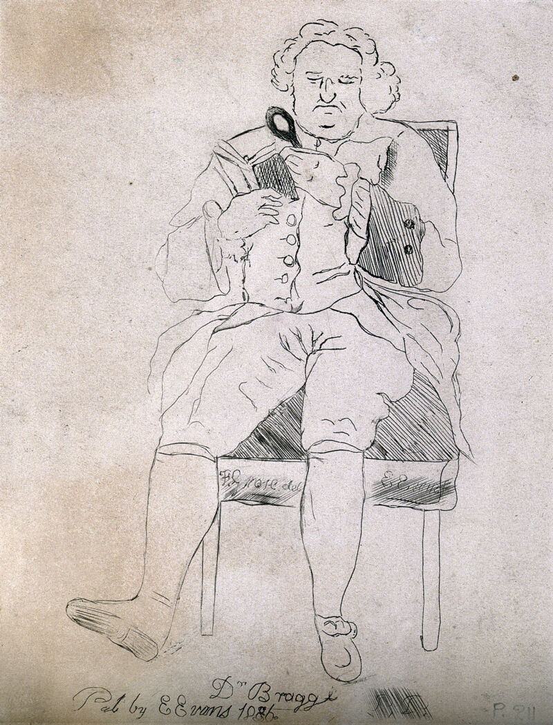 Robert Bragge. Etching by F. Grose., by Francis Grose