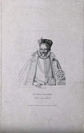 Tycho Brahe. Stipple engraving by R. Cooper.