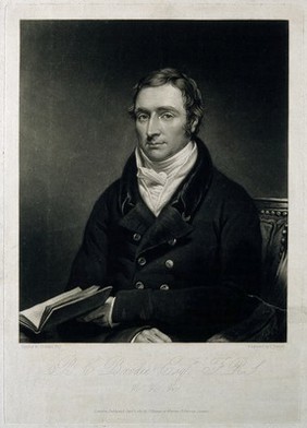 Sir Benjamin Collins Brodie. Mezzotint by C. Turner after J. J. Halls.