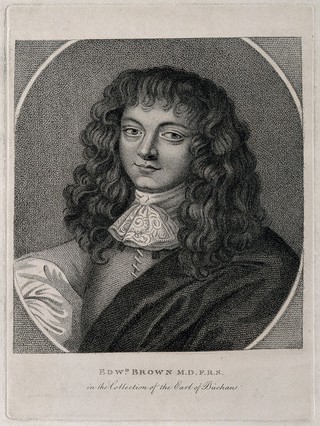 Edward Browne. Stipple engraving by E. Harding.