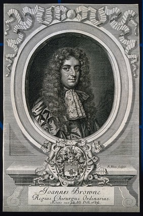 John Browne. Line engraving by R. White.