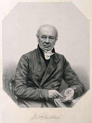 William Buckland. Lithograph by T. H. Maguire, 1849, after A. Claudet.