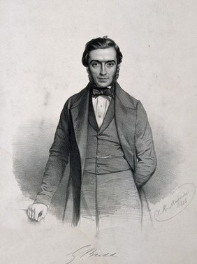 George Budd. Lithograph by T. H. Maguire, 1848.