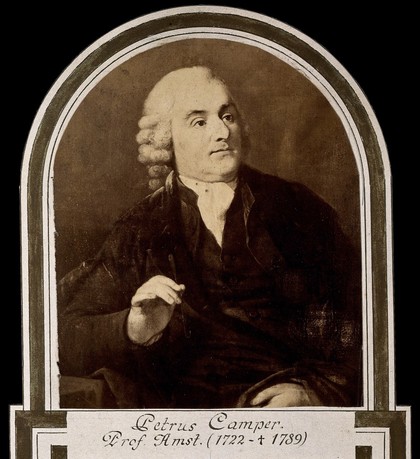Petrus Camper. Photograph after Tischbein.