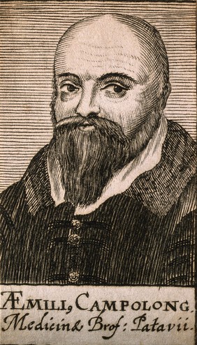 Emilio Campolongo. Line engraving, 1688.