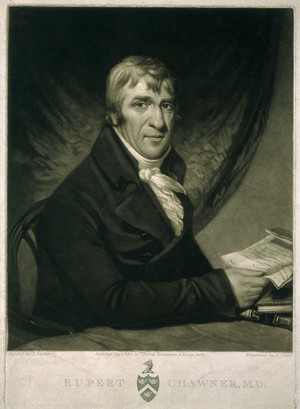 view Rupert Chawner. Mezzotint by G. Clint, 1806, after T. Barber.