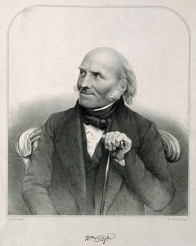 William Clift. Lithograph by W. Bosley, 1849, after A. Claudet.