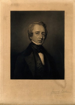 view Edward Cock. Mezzotint by W. T. Davey after P. A. T. Senties.