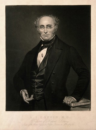 Albert Isaiah Coffin. Mezzotint by H. B. Hall after Charpentier.
