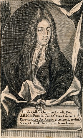 Jean de Collas. Line engraving by Kraus.