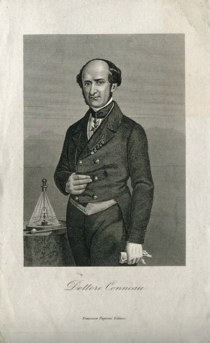 view François-Alexandre-Henri Conneau. Engraving by Roze after F. de Fournier.